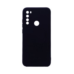 Capa de Silicone com Moldura de Câmera para Xiaomi Redmi Note 8 Preto Capa de Silicone com Moldura de Câmera para Xiaomi Redmi Note 8 Preto