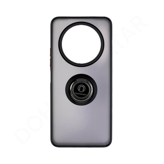Case with Support Ring for Xiaomi Redmi 14C Smoked Black