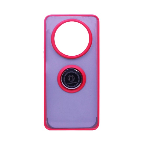 Case with Support Ring for Xiaomi Redmi 14C Smoked Red Case with Support Ring for Xiaomi Redmi 14C Smoked Red