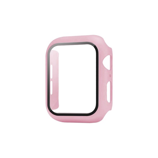Cover+Tempered Glass for Apple iwatch Series 42mm Pink