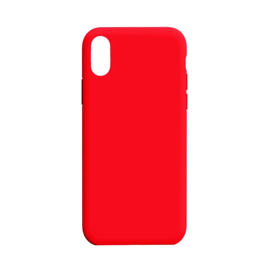 Capa de Silicone para Apple iPhone XR Vermelho Capa de Silicone para Apple iPhone XR Vermelho