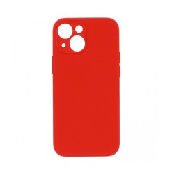 Silicone Case with Camera Shield for Apple iPhone 14 Plus Red Silicone Case with Camera Shield for Apple iPhone 14 Plus Red