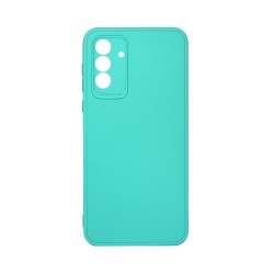 Capa de Silicone Macio com Moldura de Câmera para Samsung Galaxy A55 5G Verde Mar Capa de Silicone Macio com Moldura de Câmera para Samsung Galaxy A55 5G Verde Mar