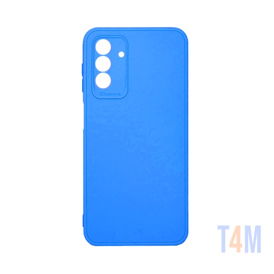 Capa de Silicone com Moldura de Câmera para Samsung Galaxy A13 5g/A04s Azul