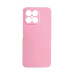 Capa de Silicone com Moldura de Câmera para Huawei Honor X8 Rosa Capa de Silicone com Moldura de Câmera para Huawei Honor X8 Rosa
