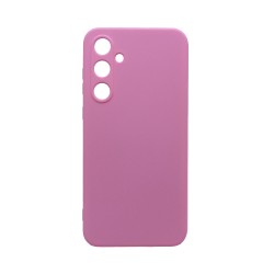 Capa de Silicone com Moldura de Câmera para Samsung Galaxy A35 5G Rosa Capa de Silicone com Moldura de Câmera para Samsung Galaxy A35 5G Rosa