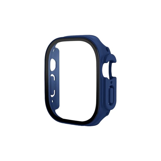 Cover+Tempered Glass for Apple iwatch Series 49mm Blue Cover+Tempered Glass for Apple iwatch Series 49mm Blue
