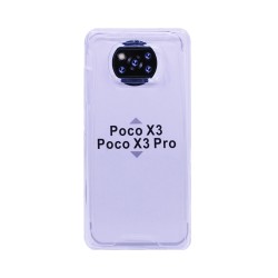 Hard Silicone Case for Xiaomi Poco X3/Poco X3 Pro Transparent Hard Silicone Case for Xiaomi Poco X3/Poco X3 Pro Transparent