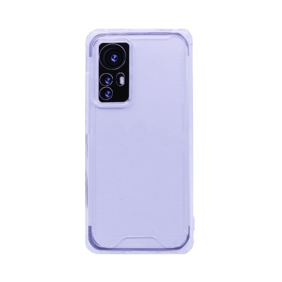 Hard Silicone Case with Camera Shield Xiaomi 12/Xiaomi 12X Transparent Hard Silicone Case with Camera Shield Xiaomi 12/Xiaomi 12X Transparent