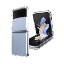 Hard Silicone Case for Samsung Galaxy Z Flip 4 5G Transparent Hard Silicone Case for Samsung Galaxy Z Flip 4 5G Transparent