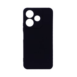 Capa de Silicone com Moldura de Câmera para Xiaomi Redmi 13 4G Preto Capa de Silicone com Moldura de Câmera para Xiaomi Redmi 13 4G Preto