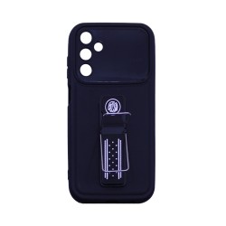 Capa Silicone com suporte para Samsung Galaxy A25 Preto Capa Silicone com suporte para Samsung Galaxy A25 Preto