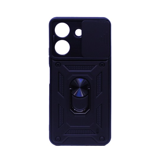 Designer Hard Case with Support and Camera Protection for Xiaomi Redmi 13C/Poco C65 Black Designer Hard Case with Support and Camera Protection for Xiaomi Redmi 13C/Poco C65 Black