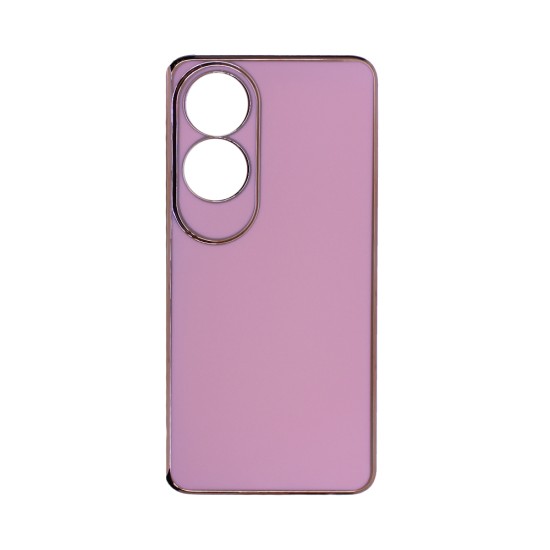 Designer Silicone Case with Camera shield for Oppo A60 Pink Designer Silicone Case with Camera shield for Oppo A60 Pink