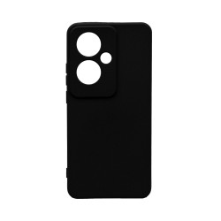 Silicone Case with Camera Shield for Oppo Reno11 F Black Silicone Case with Camera Shield for Oppo Reno11 F Black