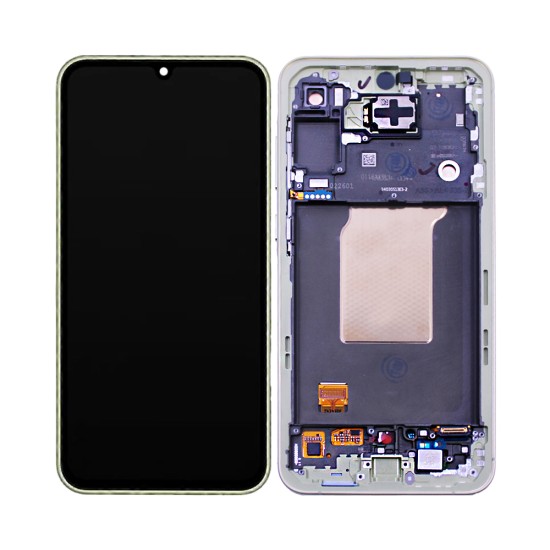 Touch+Display+Frame Samsung Galaxy A55 5G/A556 Service Pack Lemon Touch+Display+Frame Samsung Galaxy A55 5G/A556 Service Pack Lemon