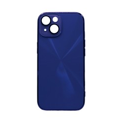 Funda Duro Designer Con Protección De Cámara para Apple iPhone 15 Pro Max Azul Oscuro Funda Duro Designer Con Protección De Cámara para Apple iPhone 15 Pro Max Azul Oscuro