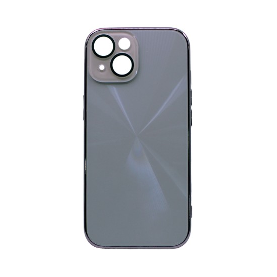 Capa Duro Designer Com Proteção De Câmera para Apple iPhone 15 Cinza Capa Duro Designer Com Proteção De Câmera para Apple iPhone 15 Cinza