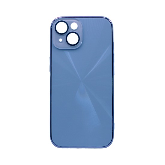 Capa Duro Designer Com Proteção De Câmera Para Apple iPhone 15 Azul Céu Capa Duro Designer Com Proteção De Câmera Para Apple iPhone 15 Azul Céu