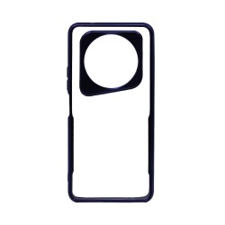 Transparent Hard Case for Xiaomi Redmi A3 Black Transparent Hard Case for Xiaomi Redmi A3 Black