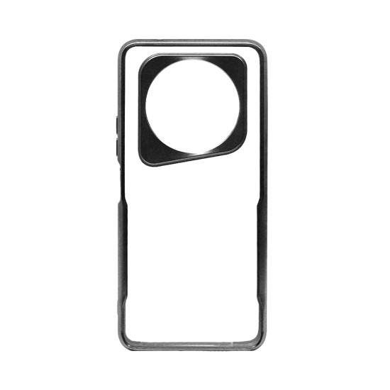 Funda Duro Transparente para Xiaomi Redmi A3 Plata Funda Duro Transparente para Xiaomi Redmi A3 Plata