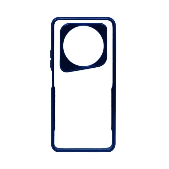 Funda Duro Transparente para Xiaomi Redmi A3 Azul Funda Duro Transparente para Xiaomi Redmi A3 Azul