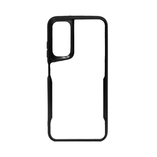 Funda Duro Transparente para Samsung Galaxy A15 Negro Funda Duro Transparente para Samsung Galaxy A15 Negro