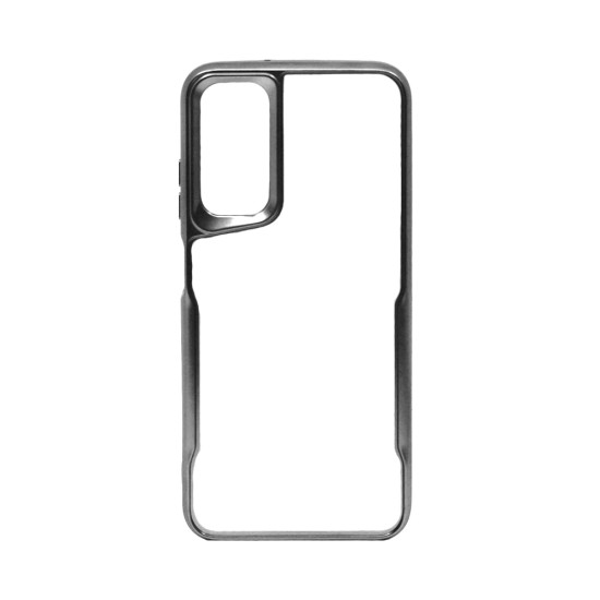 Funda Duro Transparente para Samsung Galaxy A15 Plata Funda Duro Transparente para Samsung Galaxy A15 Plata