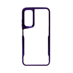 Transparent Hard Case for Samsung Galaxy A05S Purple Transparent Hard Case for Samsung Galaxy A05S Purple