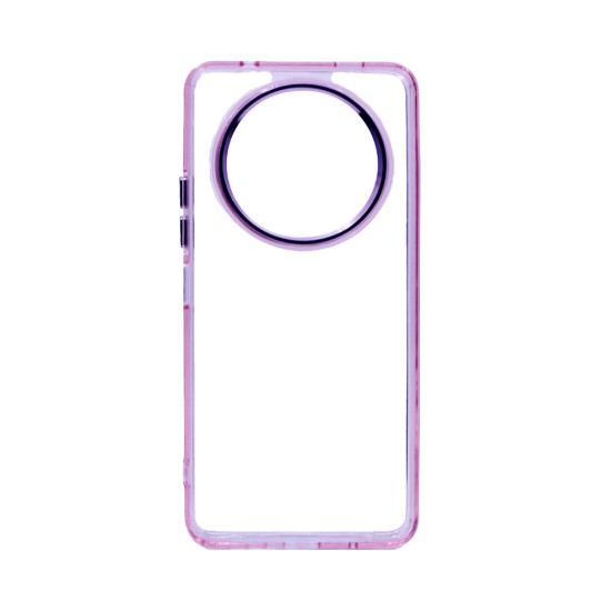 Transparent Silicone Case for Xiaomi Redmi A3 Pink Transparent Silicone Case for Xiaomi Redmi A3 Pink