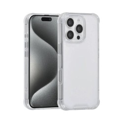 Funda de Silicona Dura Apple iPhone 16 Pro Max Transparente Funda de Silicona Dura Apple iPhone 16 Pro Max Transparente