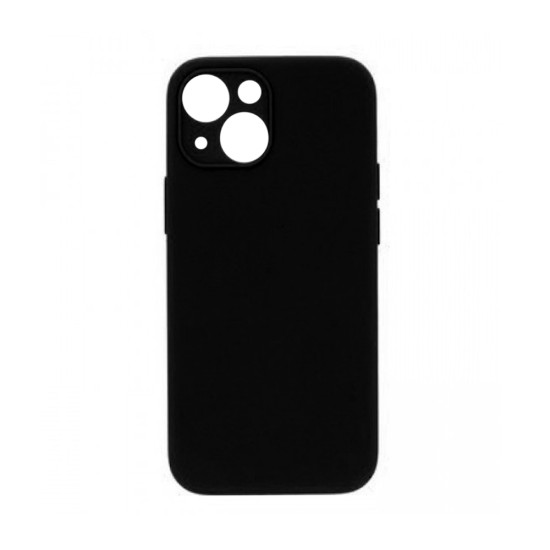 Silicone Case with Camera Shield for Apple iPhone 14 Plus Black Silicone Case with Camera Shield for Apple iPhone 14 Plus Black