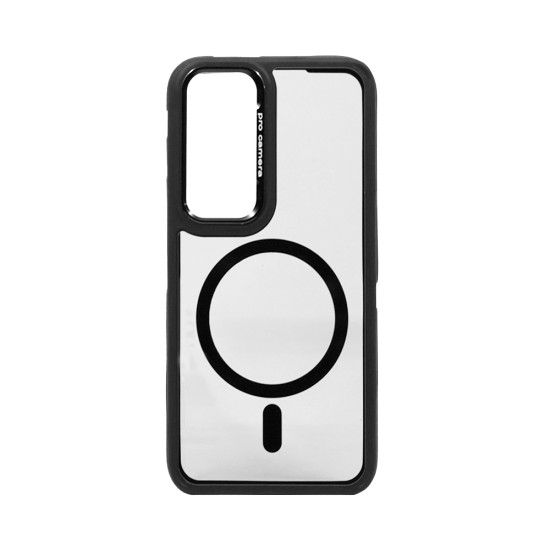 Designer Magnetic Hard Case for Samsung Galaxy S25 Black