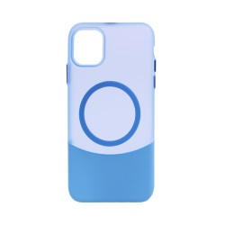 Capa de Silicone Designer Magnética para Apple iPhone 11 Azul Capa de Silicone Designer Magnética para Apple iPhone 11 Azul