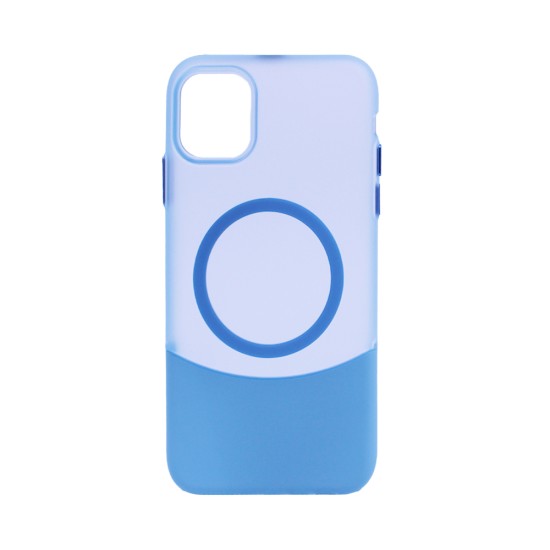Designer Magnetic Sillicone Case for Apple iPhone 11 Blue