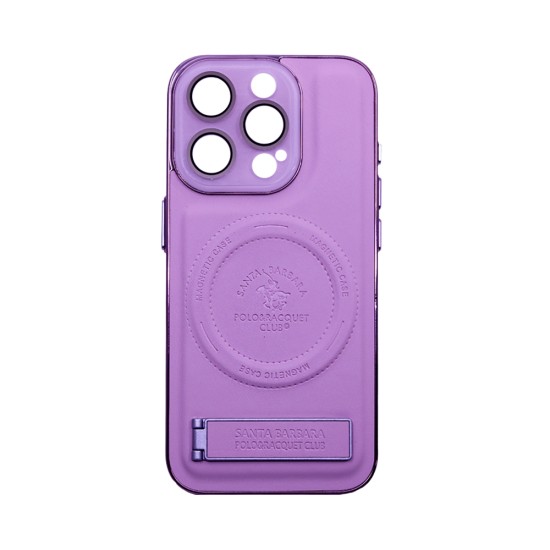 Designer Magnetic Hard Case with Support and Camera Protection for Apple iPhone 14 Pro Max Pink