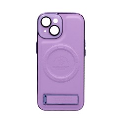 Funda Dura Diseño Magnética Con Soporte Y Protección De Cámara para Apple iPhone 14 Rosa Funda Dura Diseño Magnética Con Soporte Y Protección De Cámara para Apple iPhone 14 Rosa