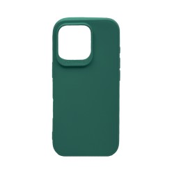 Soft Silicon Case for Apple iPhone 16 Pro Max Dark Green Soft Silicon Case for Apple iPhone 16 Pro Max Dark Green