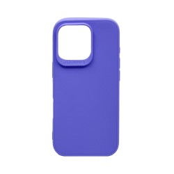 Soft Silicon Case for Apple iPhone 16 Pro Max Purple Soft Silicon Case for Apple iPhone 16 Pro Max Purple