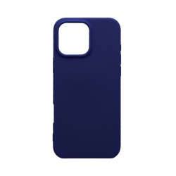 Silicone Case for Apple iPhone 16 Pro Max Dark Blue Silicone Case for Apple iPhone 16 Pro Max Dark Blue