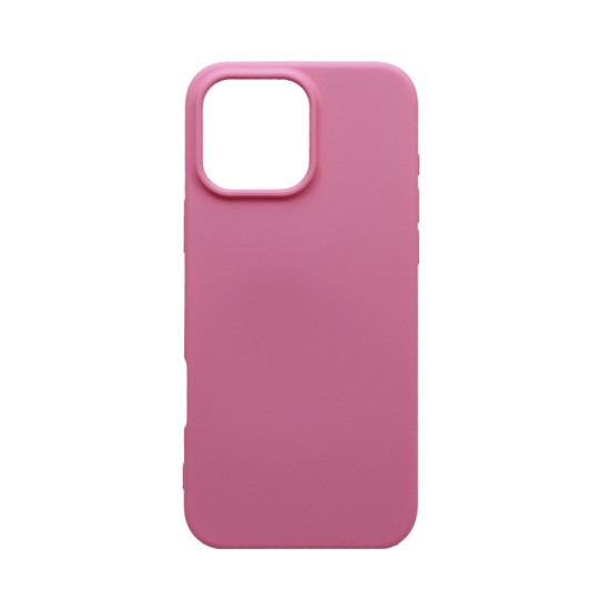 Silicone Case for Apple iPhone 16 Pro Max Pink