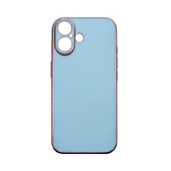 Designer Silicone Case with Camera shield for Apple iPhone 16 Green Designer Silicone Case with Camera shield for Apple iPhone 16 Green
