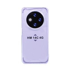 Funda de Silicona Dura Xiaomi Redmi 14C Transparente Funda de Silicona Dura Xiaomi Redmi 14C Transparente