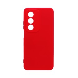 Silicone Case with Camera Shield for Oppo A80 5G Red Silicone Case with Camera Shield for Oppo A80 5G Red