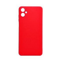Silicone Case with Camera Shield for Samsung Galaxy A06 Red Silicone Case with Camera Shield for Samsung Galaxy A06 Red