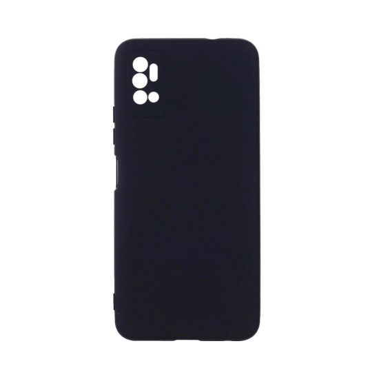 Funda de Silicona con Marco de Cámara para ZTE Blade A71 2021 Negro Funda de Silicona con Marco de Cámara para ZTE Blade A71 2021 Negro