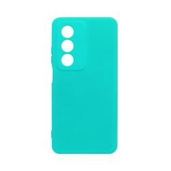 Silicone Case with Camera Shield for Oppo A80 5G Sea Green Silicone Case with Camera Shield for Oppo A80 5G Sea Green