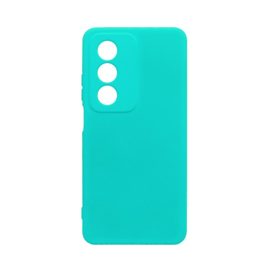 Funda de Silicona con Marco de Cámara para Oppo A80 5G Verde Mar Funda de Silicona con Marco de Cámara para Oppo A80 5G Verde Mar