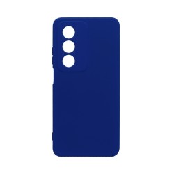 Silicone Case with Camera Shield for Oppo A80 5G Dark Blue Silicone Case with Camera Shield for Oppo A80 5G Dark Blue