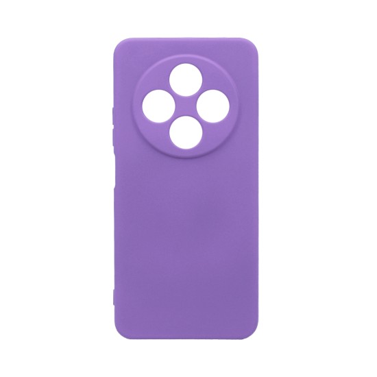 Funda de Silicona con Marco de Cámara para Xiaomi Redmi 14C Púrpura Funda de Silicona con Marco de Cámara para Xiaomi Redmi 14C Púrpura